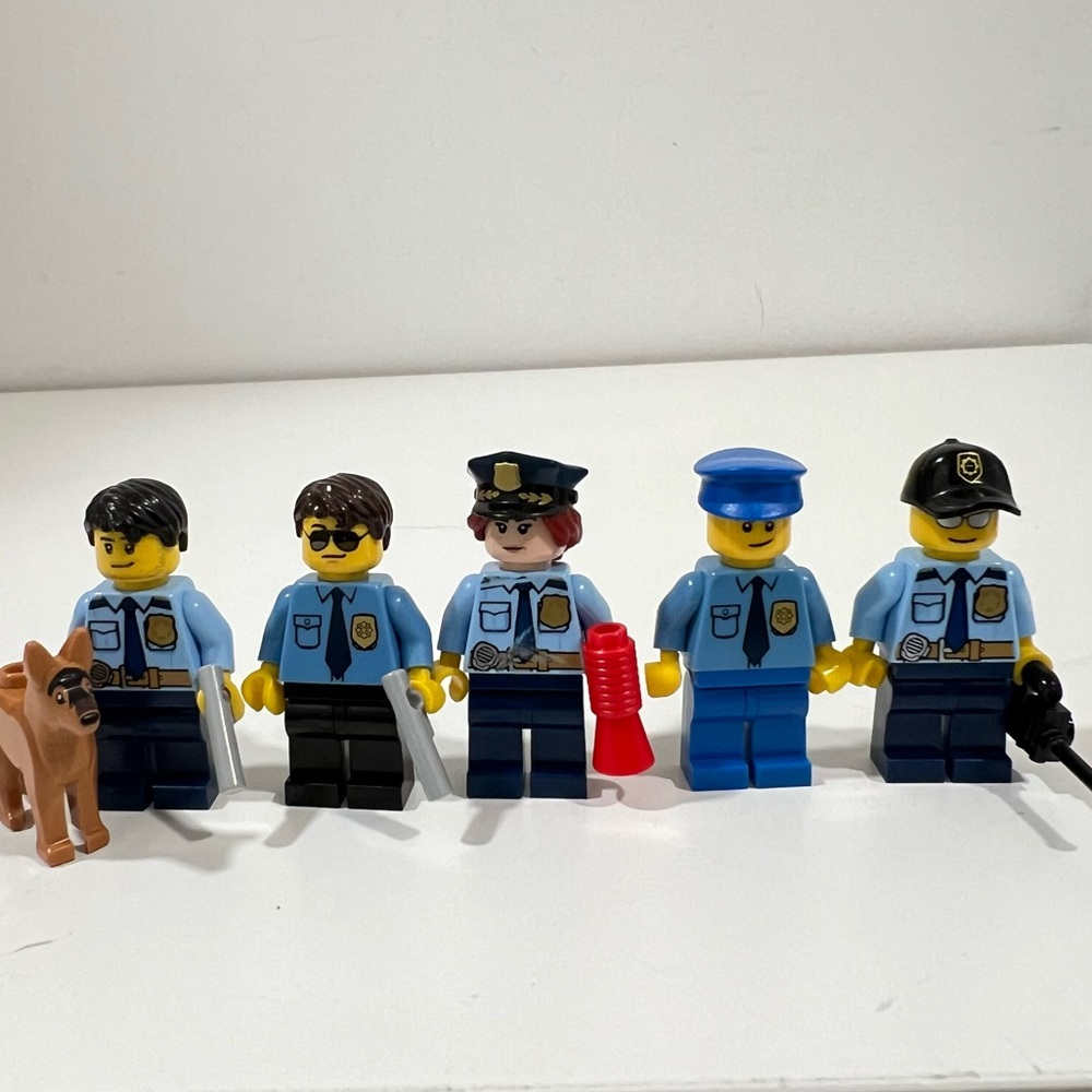 Lego Police Officer Minifigure lot